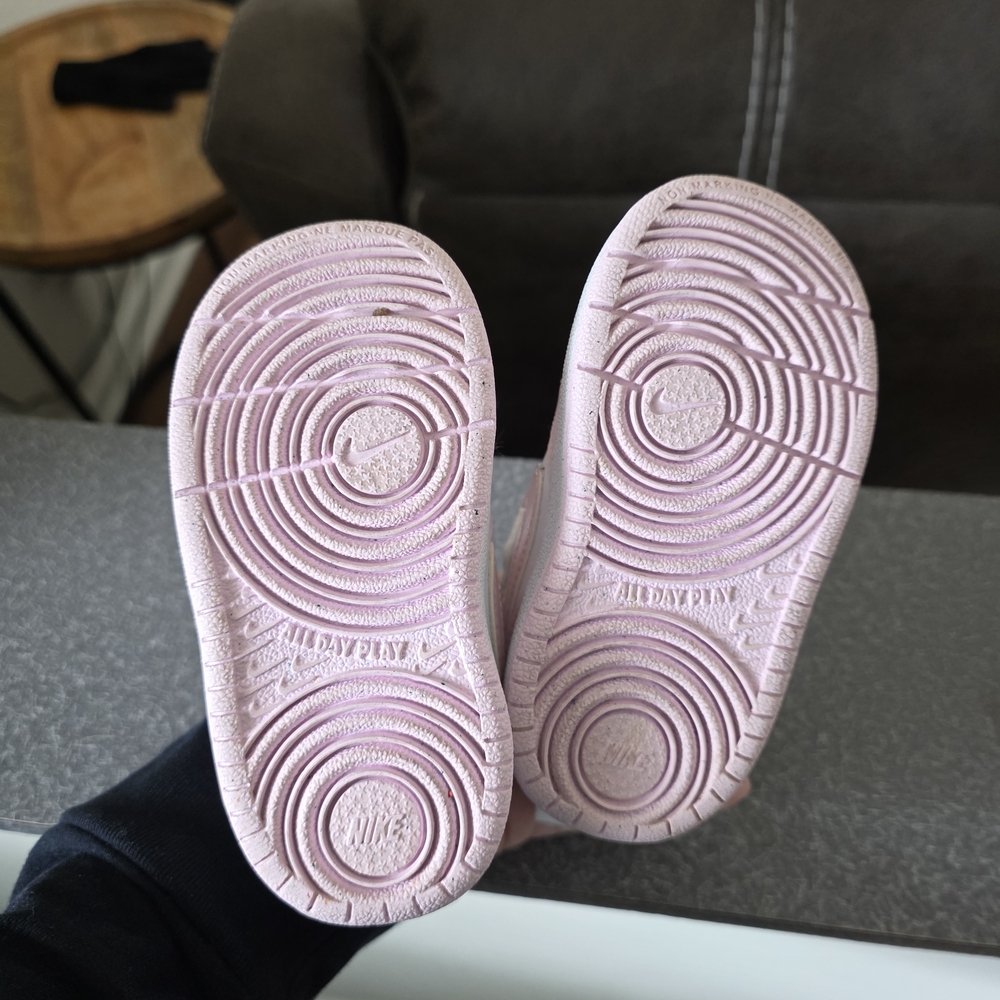 Nike Kids Light Pink Sneakers